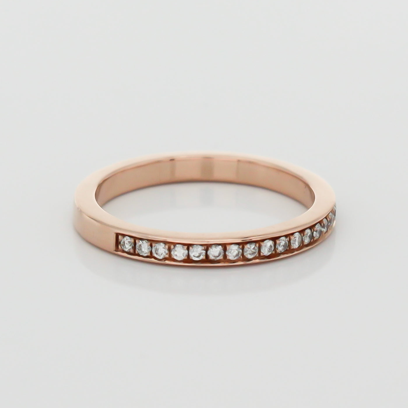 Gold 1/2 Pave Band