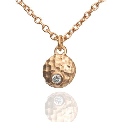 14K Gold Luna Collection with Diamond Accent