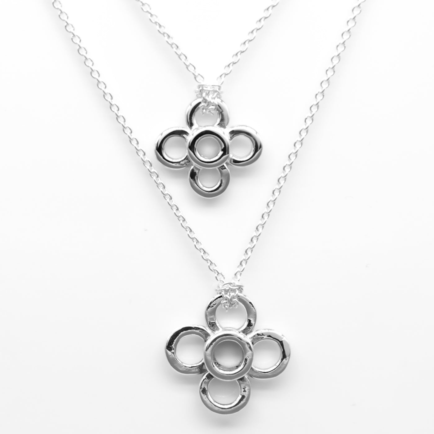 Daisy Collection Sterling Silver Pendants