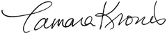 Tamara’s signature